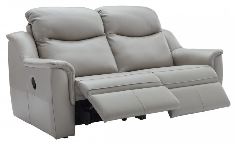 G Plan Upholstery G Plan Firth 3 Seater Recliner Sofa - Leather