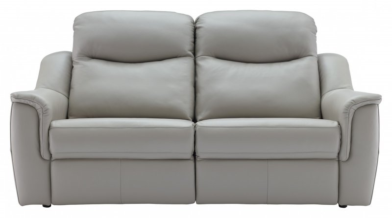 G Plan Upholstery G Plan Firth 3 Seater Fixed Sofa - Leather