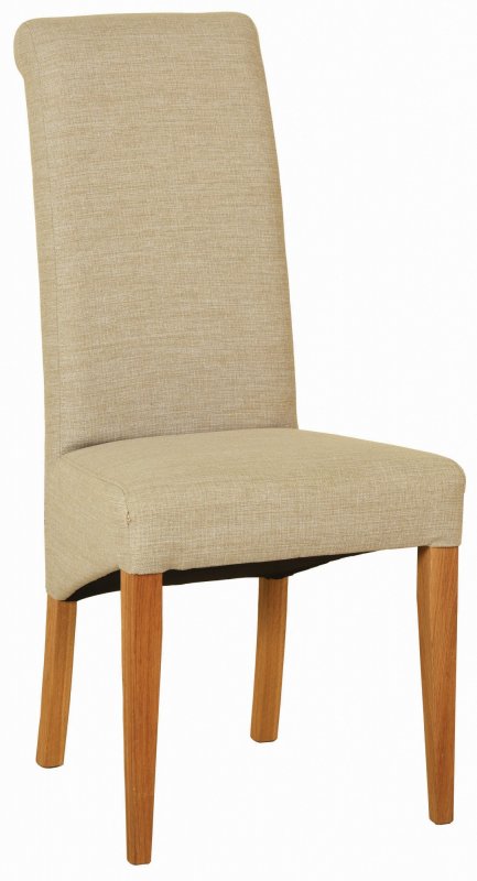 Lisbon Beige Fabric Chair