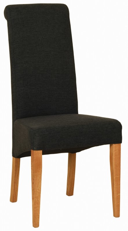 Lisbon Charcoal Fabric Chair