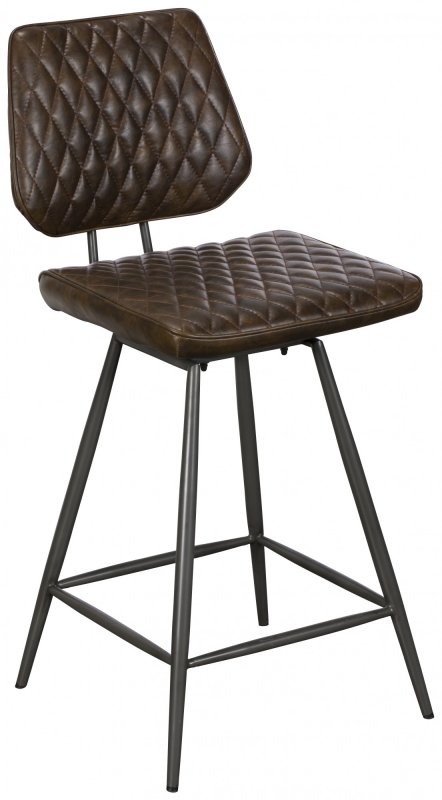 Old Country Dalton Bar Stool - Dark Brown