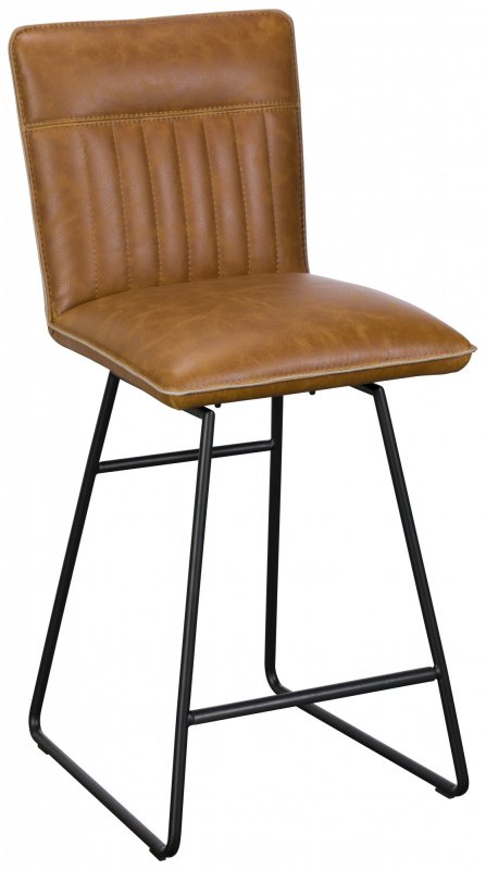 Soho Cooper Bar Stool - Tan