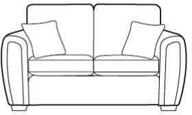 Falmouth 2 Seater Sofabed with Upgrade Mattress