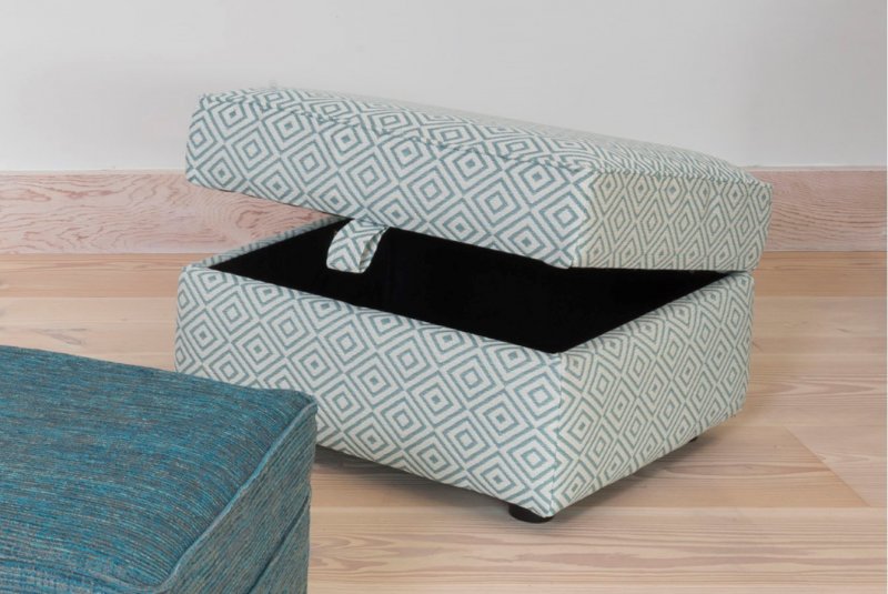 Alstons Upholstery Falmouth Storage Footstool