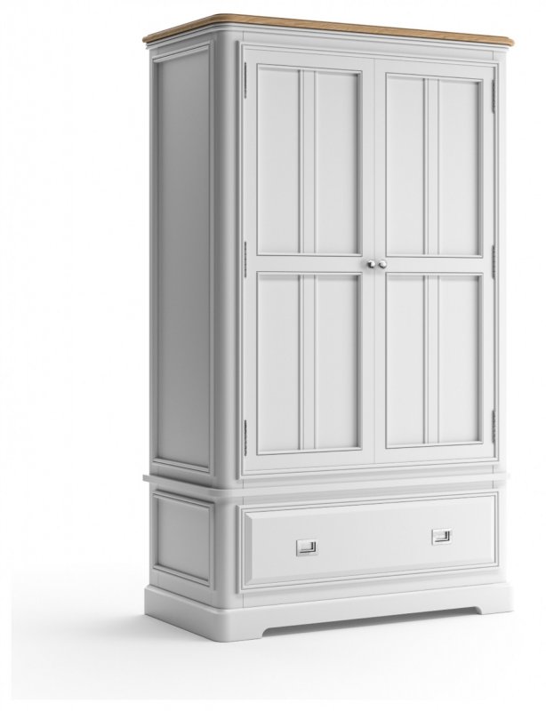 Garda Painted Double Wardrobe