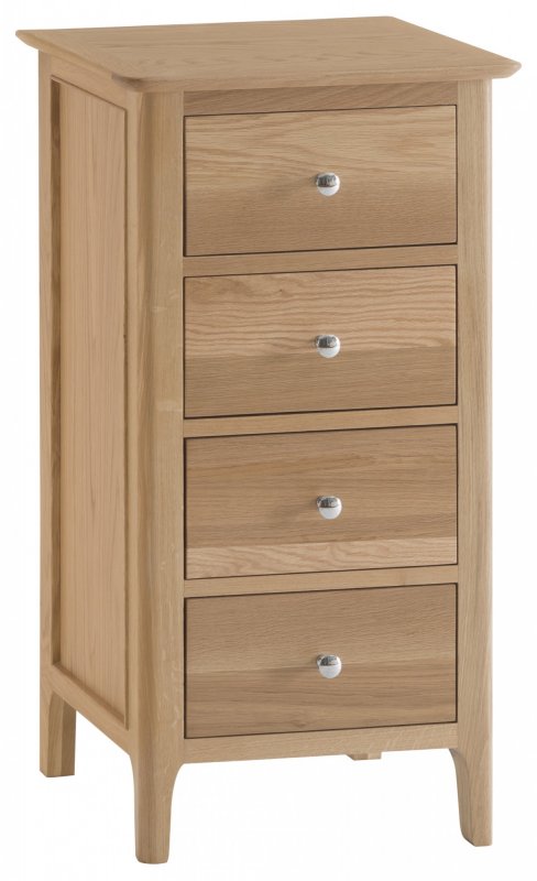 Borg 4 Drawer Narrow Chest