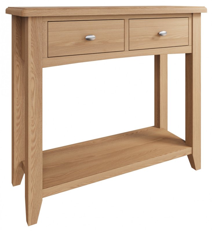 Omega Natural Console Table