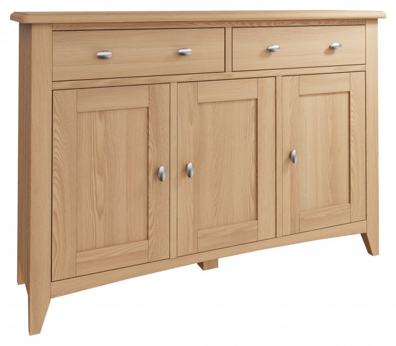 Omega Natural 3 Door Sideboard