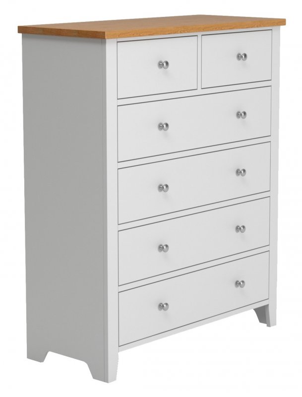 Jersey Jersey grey paint 2 over 4 chest of drawers