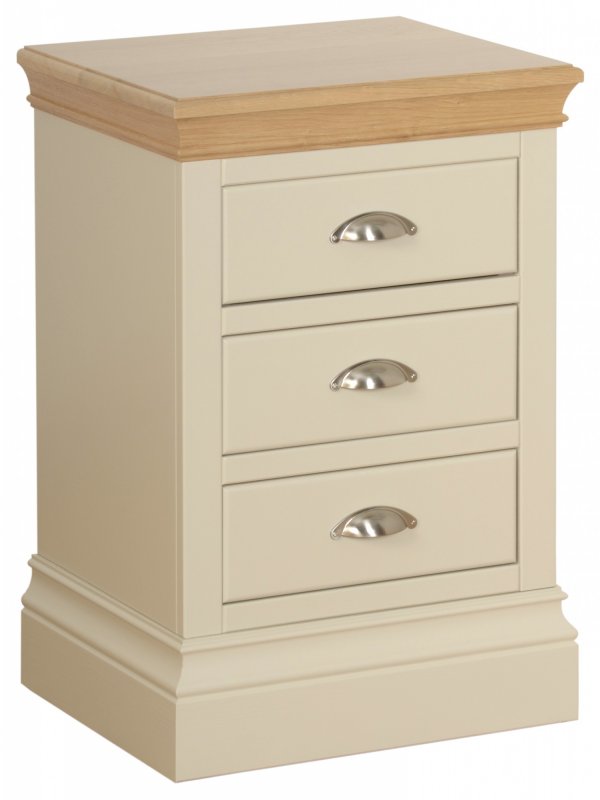 Geneva Painted 3 Drawer Bedside