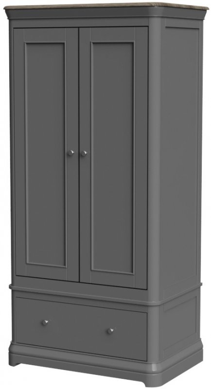 Normandy Double Wardrobe with Drawer