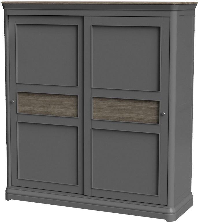 Normandy Sliding Double Wardrobe