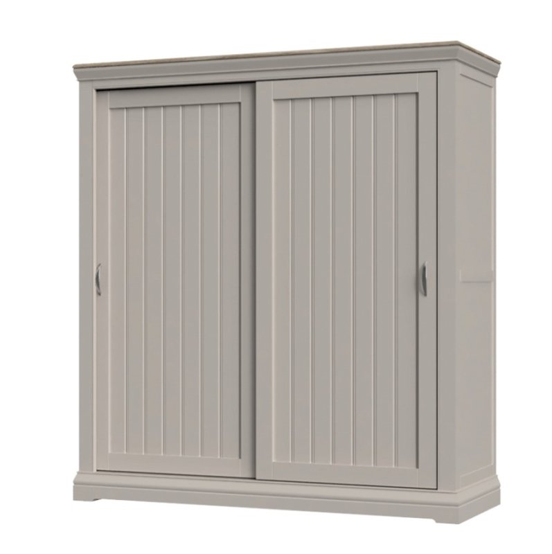 Provence Sliding Double Wardrobe