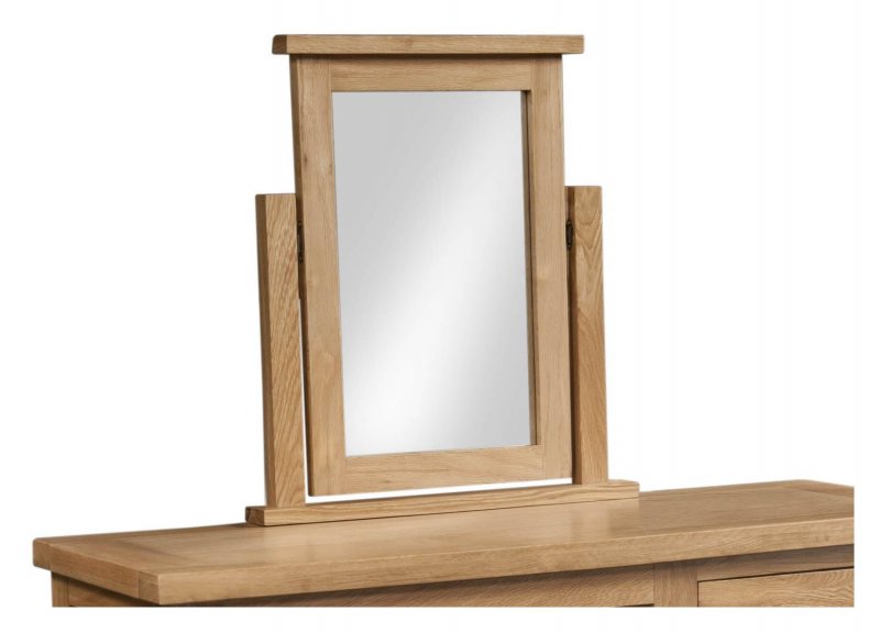Bristol Oak dressing table mirror