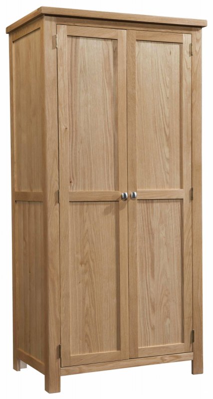 Bristol Oak double wardrobe