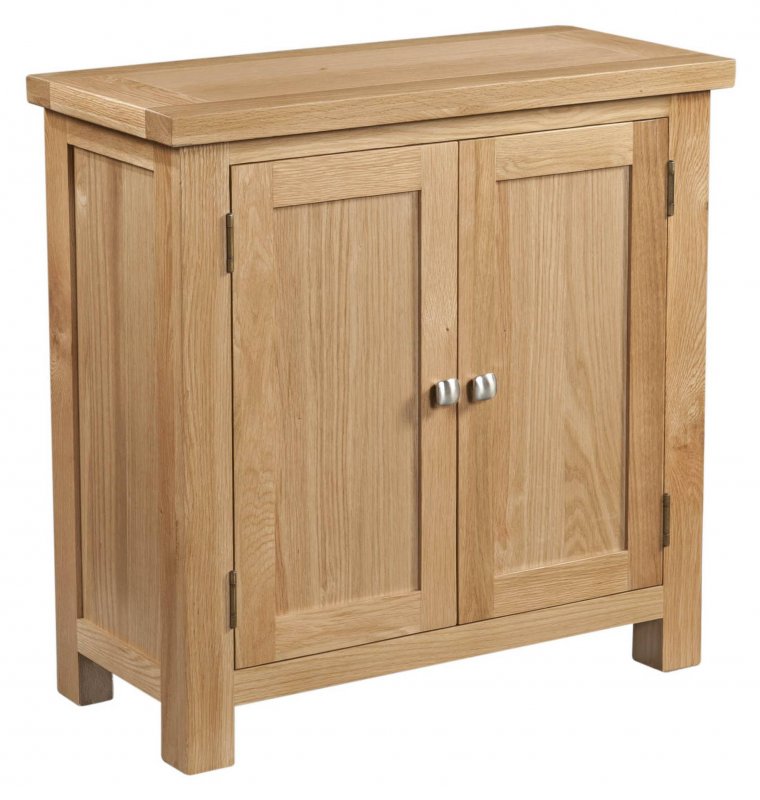 Bristol Oak Small 2 Door Cabinet