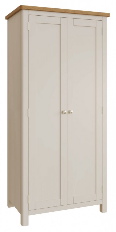 Sigma Sigma Grey 2 Door Full Hanging Wardrobe
