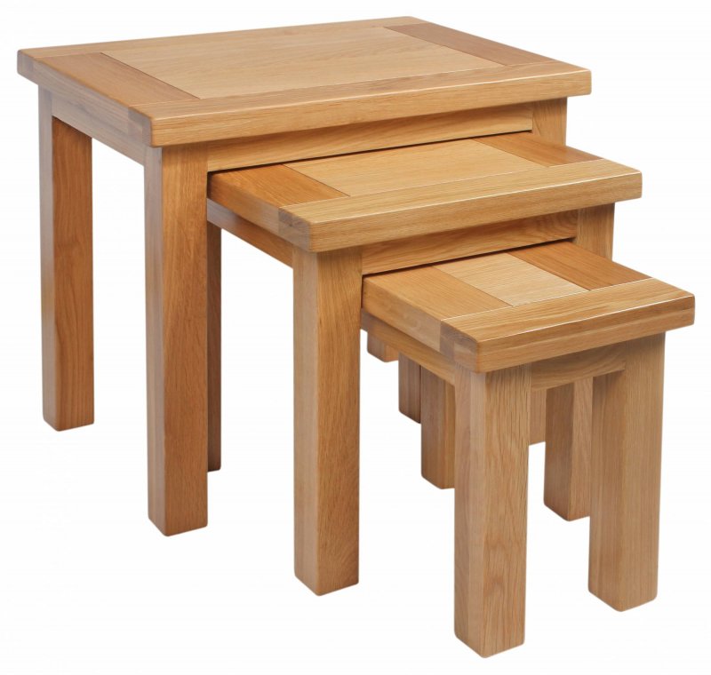 Bristol Oak Nest of Tables