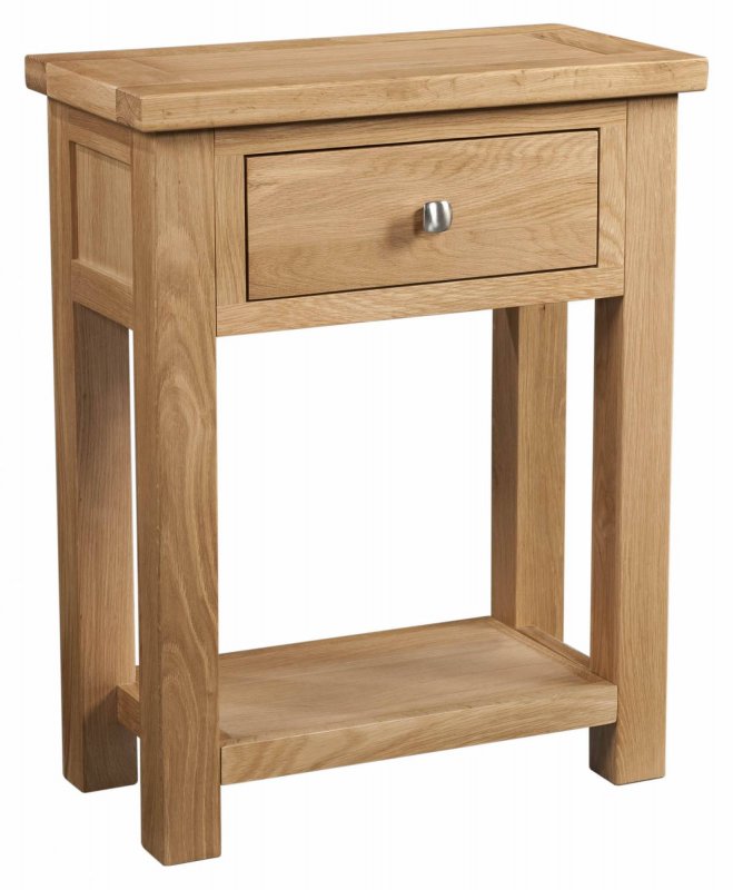 Bristol Oak 1 Drawer Console Table