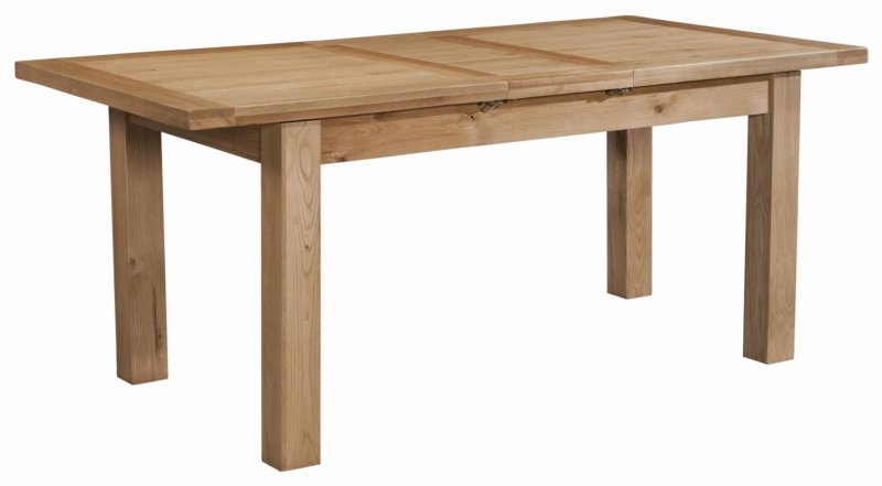 Bristol Oak 120-153 x 80 Dining Table & 1 Ext Leaf