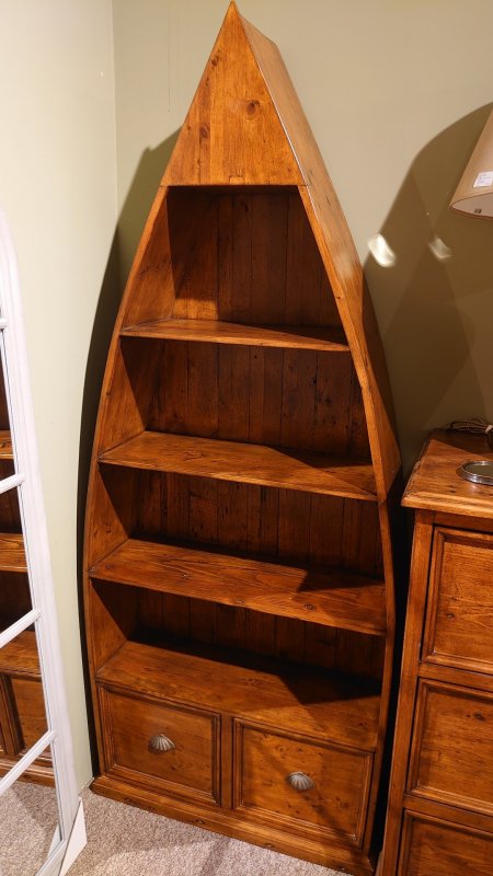 #Raffles 4 Shelf Dinghy Bookcase