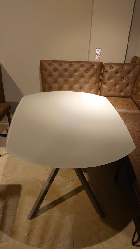 #Nova 120-180cm Dining Table (Cappuccino)
