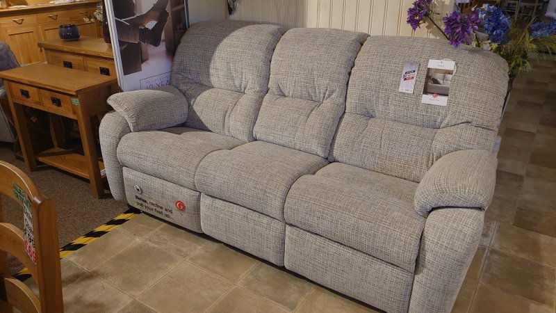 #G-Plan Mistral 3 Seater Sofa with 1 Side Manual Recliner