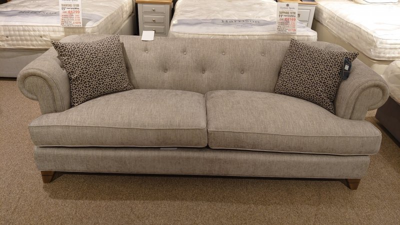 #Parker Knoll 150 Wycombe Grand Sofa with Scatters