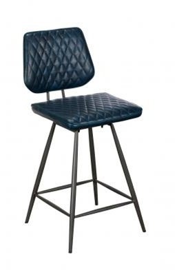 Old Country Dalton Bar Stool - Dark Blue