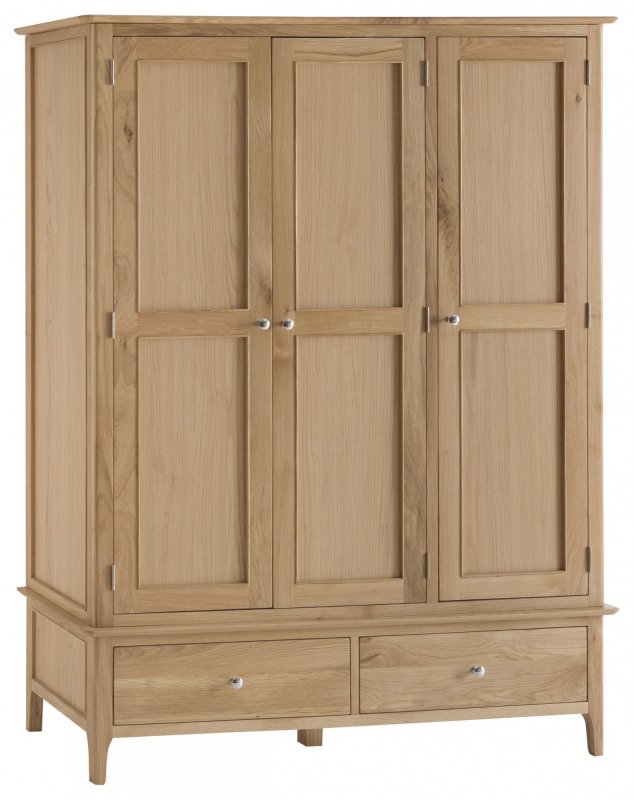 Borg Large 3 Door Wardrobe