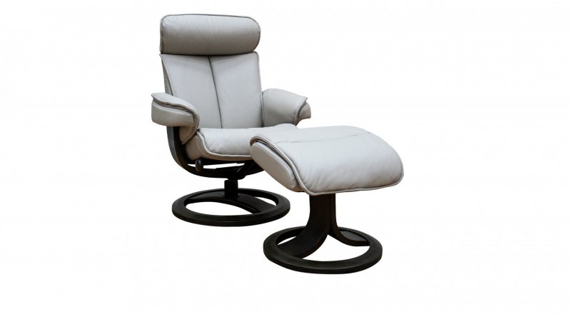G Plan Upholstery G Plan Bergen Standard Manual Recliner Chair & Stool