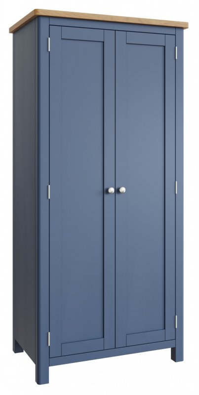 Sigma Sigma Blue 2 Door Full Hanging Wardrobe