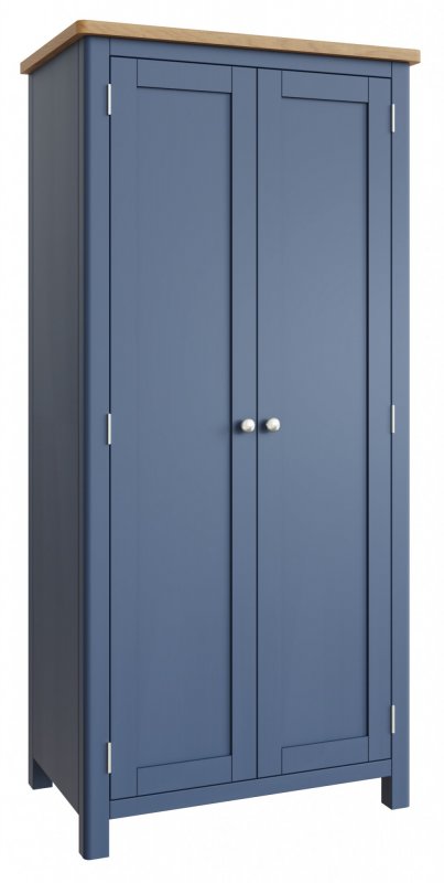 Sigma Blue 2 Door Full Hanging Wardrobe