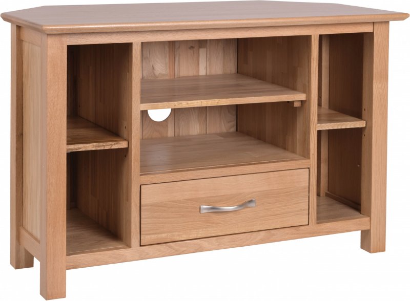 Lisbon Oak Corner TV Unit