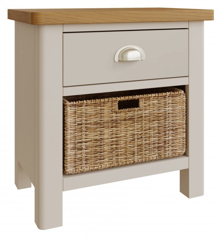 Sigma Grey 1 Drawer 1 Basket Unit