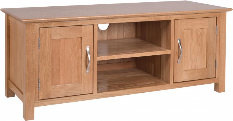 Lisbon Oak Plasma TV Unit