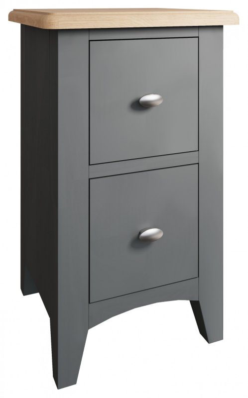 Omega Grey Small bedside cabinet