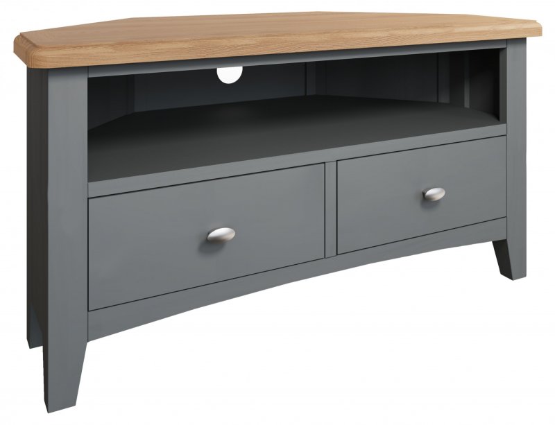 Omega Grey Corner TV Unit