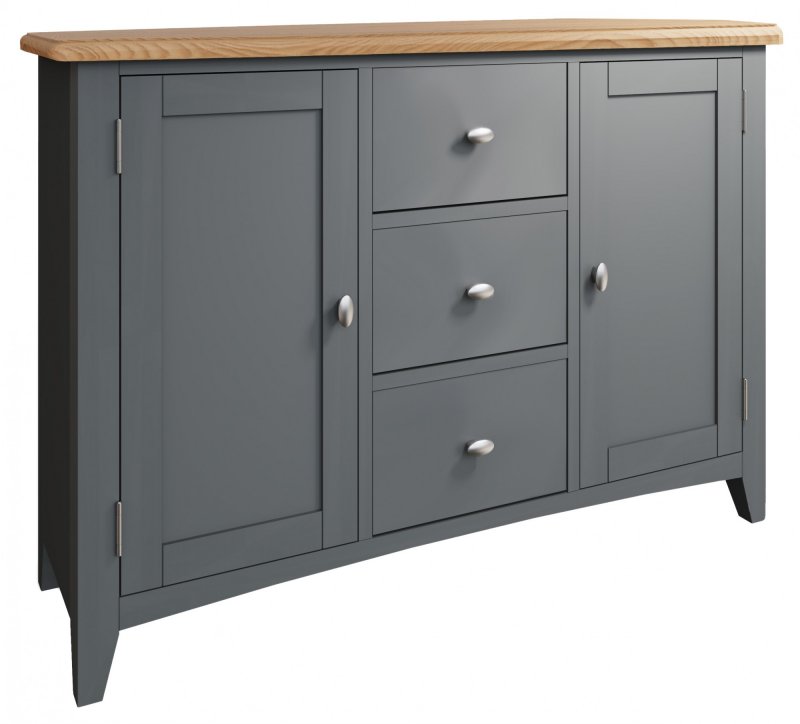 Omega Grey Large Sideboard