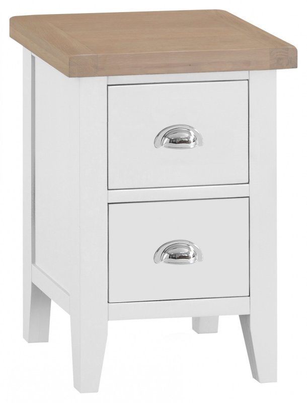 Newlyn White Small Bedside