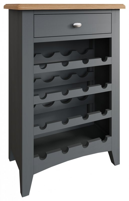 Omega Grey Wine cabinet