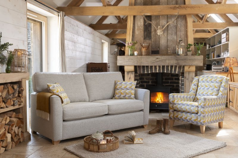 Redruth 2 Seater Sofabed with Comfort Mattress