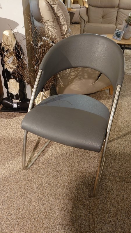 Clearance Venjakob Tessa Dining Chair (Anthracite)