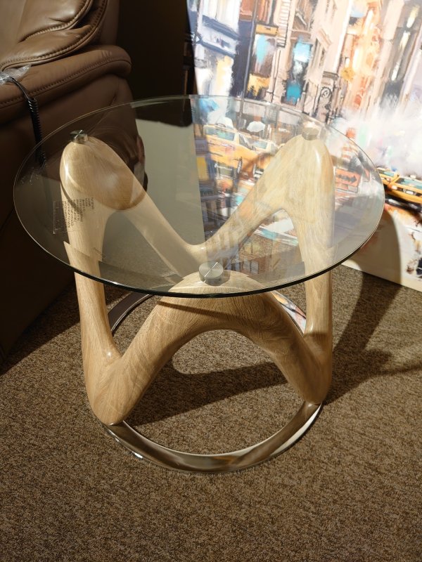 Clearance Ribbon End Table