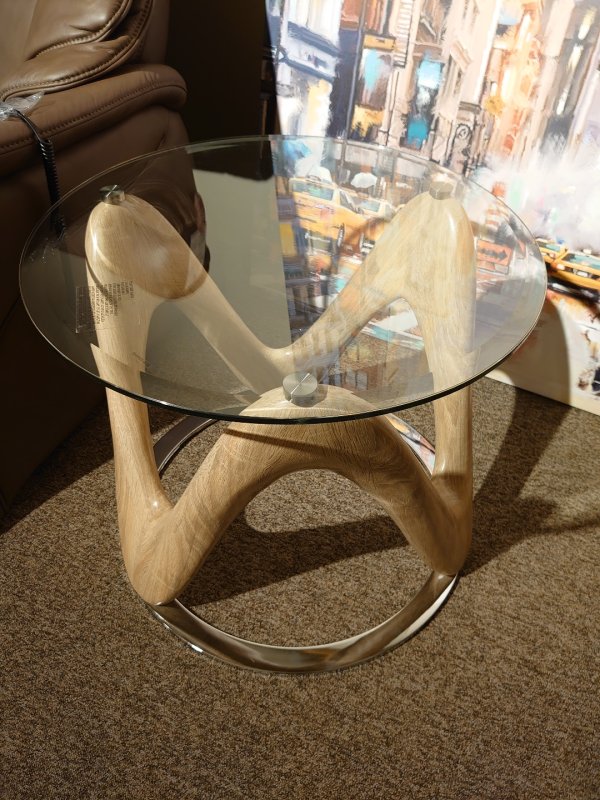 #Ribbon End Table