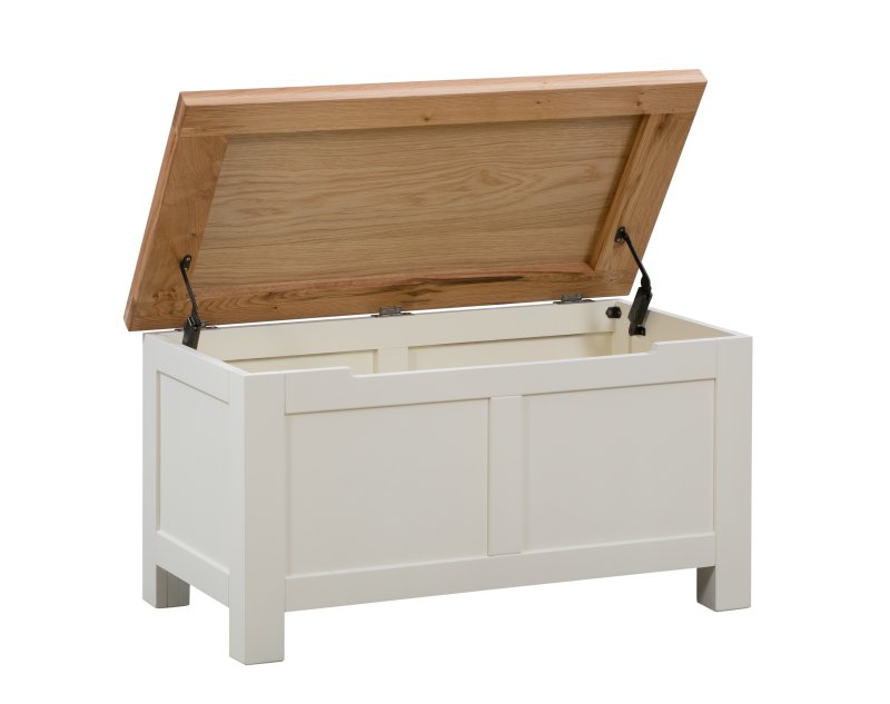 Bristol Ivory Painted Blanket Box