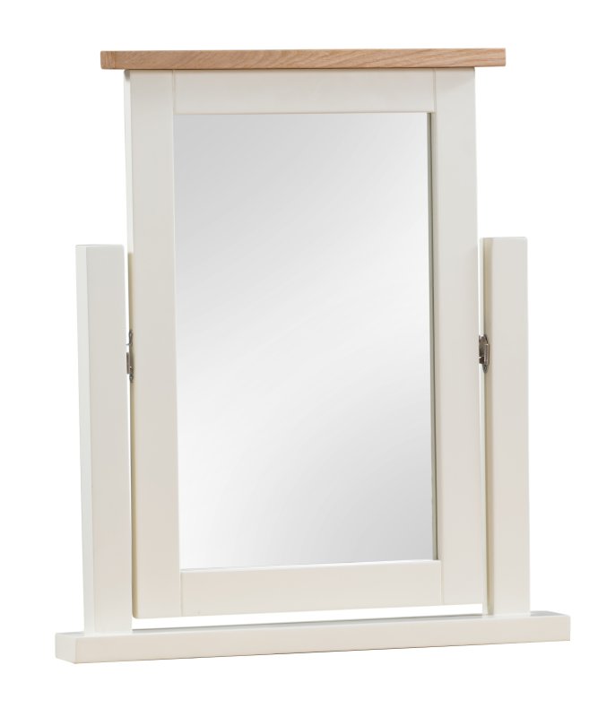 Bristol Ivory Painted Single Vanity Mirror