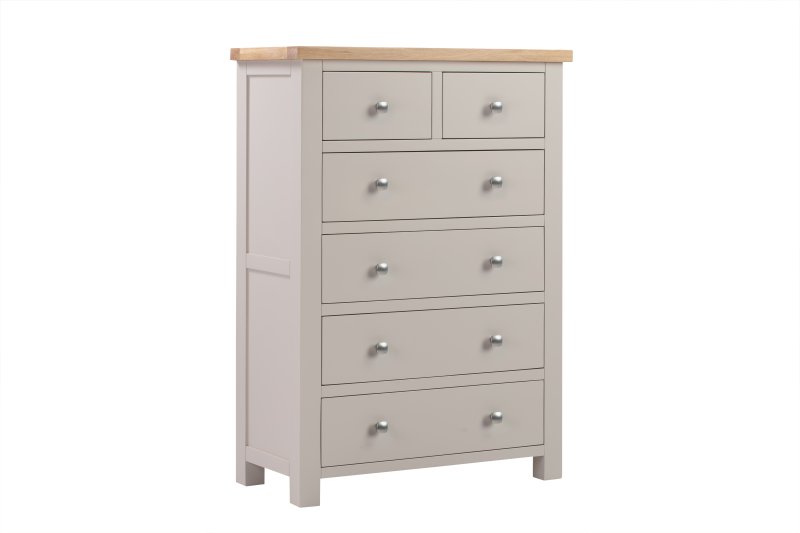 Bristol Bristol Putty Painted 2 Over 4 Chest of Drawers