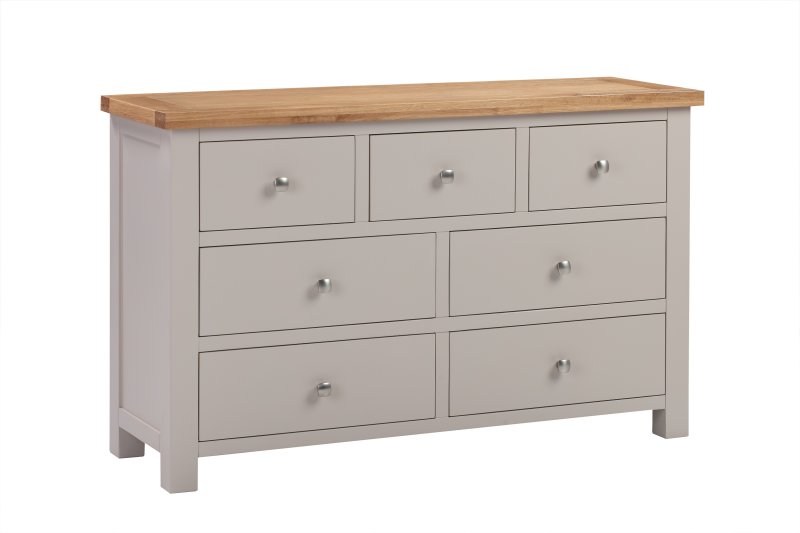 Bristol Bristol Putty Painted 3 Over 4 Chest of Drawers