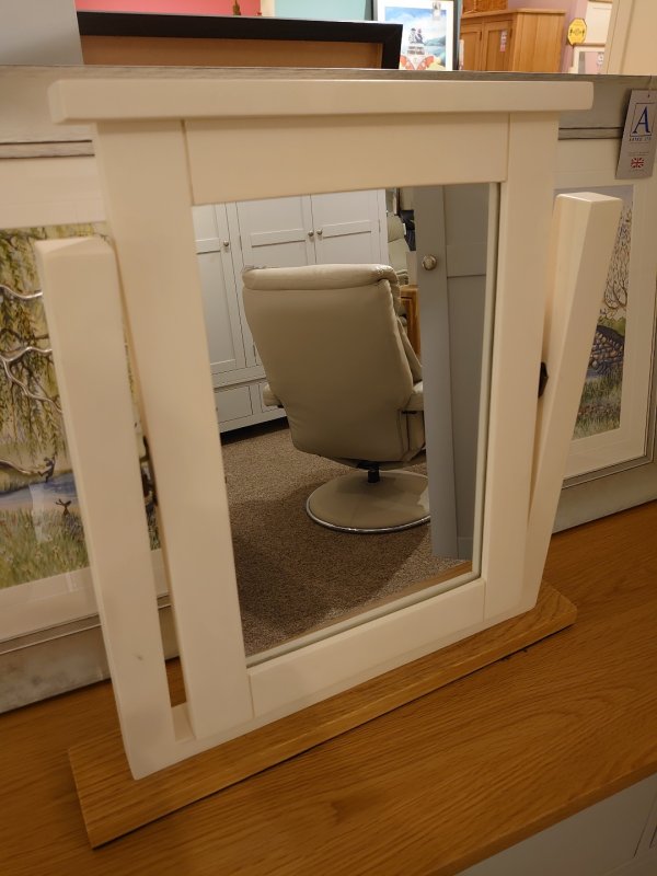 #Jersey Ivory Dressing Table Mirror